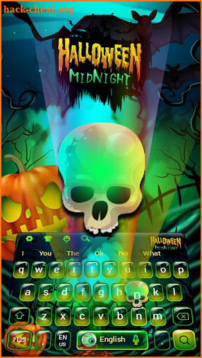 Halloween Midnight Keyboard screenshot