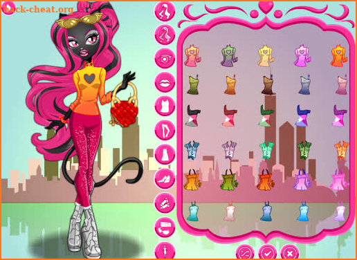 Halloween Monster Dolls Dress Up Girls Club screenshot