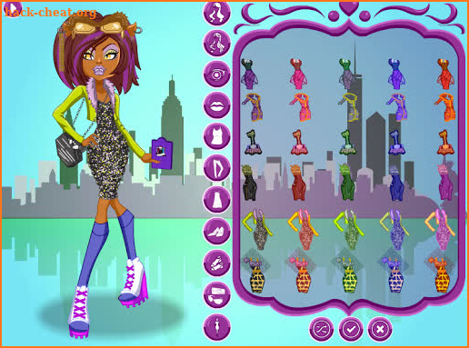 Halloween Monster Dolls Dress Up Girls Club screenshot