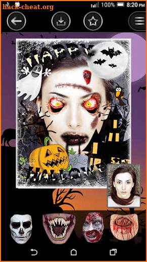 Halloween Montage Photo Editor screenshot