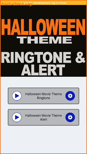 Halloween Movie Theme Ringtone and Alert screenshot