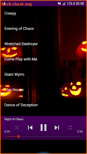 Halloween Music 🎃 - Eerie Soundtrack Player screenshot