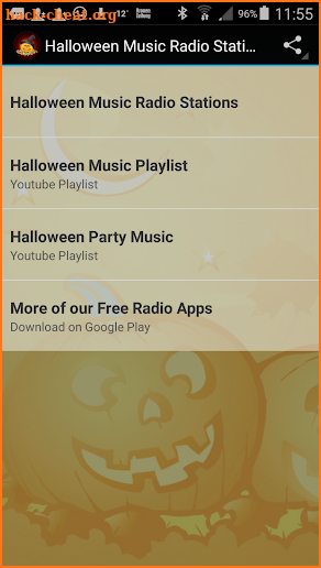 Halloween Music Radio Stations screenshot