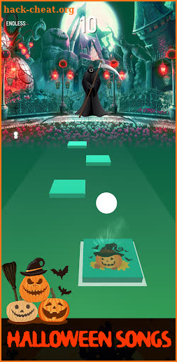 Halloween Music Tiles Hop Game screenshot