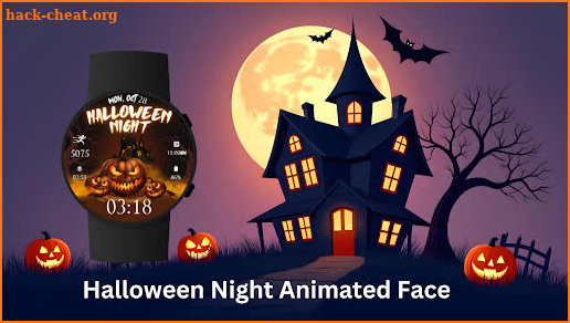 Halloween Night Animated Face screenshot