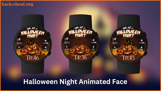 Halloween Night Animated Face screenshot