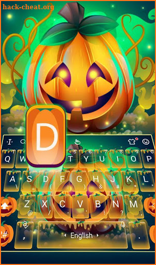Halloween Night Keyboard Theme screenshot