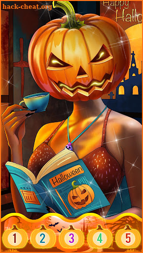 Halloween Paint Book Offline screenshot