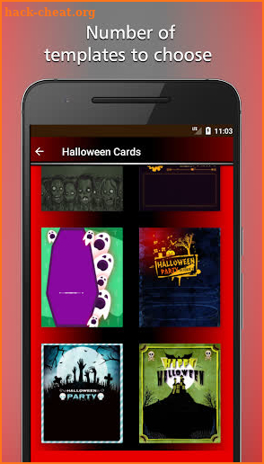 Halloween Party Invitation Card Maker screenshot