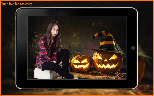 Halloween Photo editor - photo editor - scary mask screenshot