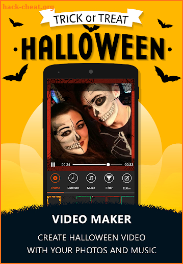 Halloween Photo Video Maker screenshot