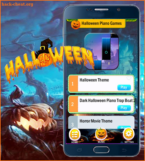 Halloween Piano Games screenshot
