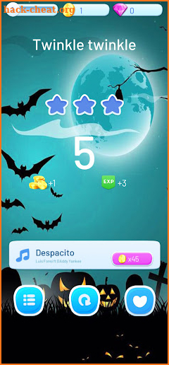 Halloween piano tiles 4 screenshot
