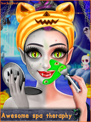 Halloween Princess Makeover - Free Halloween Games screenshot