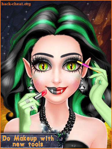 Halloween Princess Makeover - Free Halloween Games screenshot