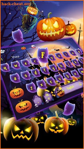 Halloween Pumpkin Keyboard screenshot