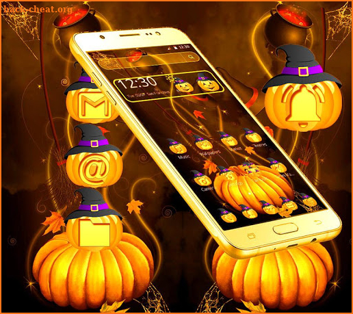 Halloween Pumpkin Theme screenshot