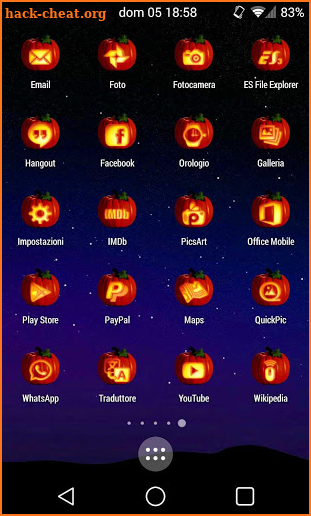 Halloween Pumpkins Icon Pack screenshot