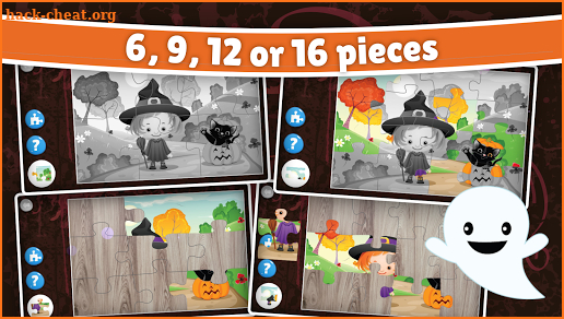 Halloween Puzzle for kids & toddlers 🎃 screenshot