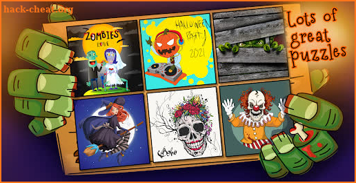 Halloween - Puzzles offline screenshot