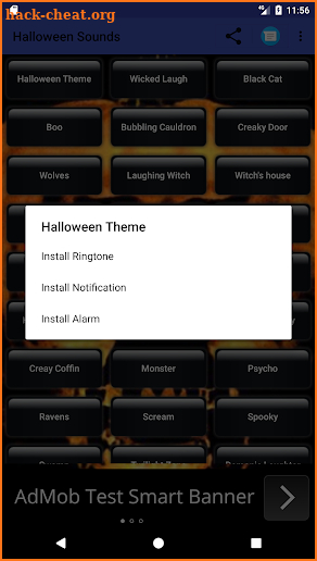 Halloween Ringtone SMS Sounds screenshot
