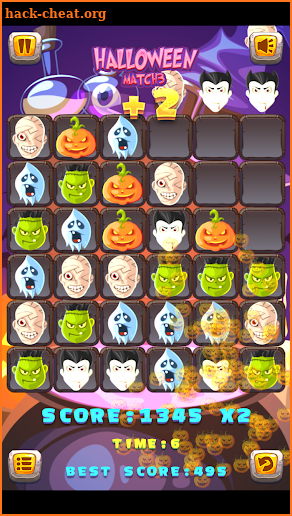 Halloween Saga Match screenshot