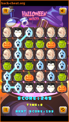 Halloween Saga Match screenshot