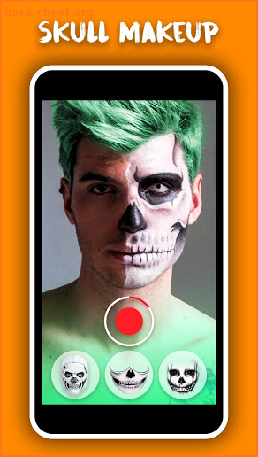 Halloween Scary Mask Photo Editor screenshot