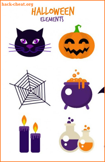halloween scary pumpkin Emoji screenshot