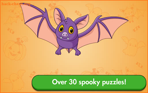 Halloween Shape Jigsaw Puzzles 🎃👻 game for kids screenshot