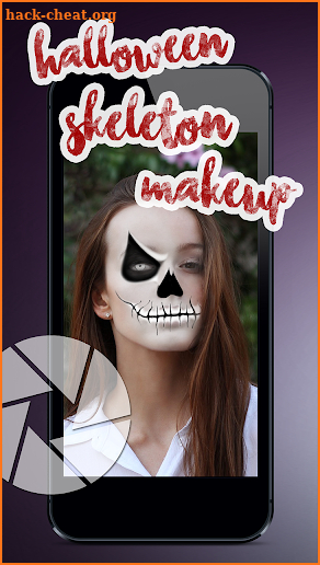 Halloween Skeleton Makeup Games For Girls screenshot