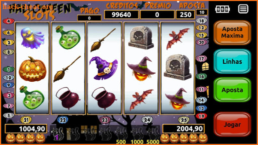 Halloween Slot Machine screenshot