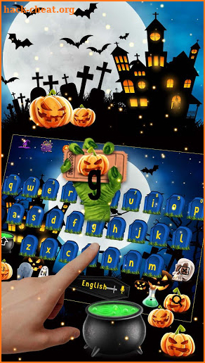 Halloween Smiley Keyboard screenshot