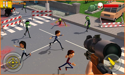 Halloween Sniper : Scary Zombies screenshot