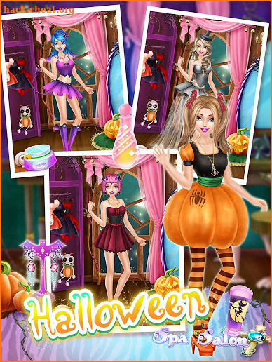 Halloween Spa Salon: Girl Game screenshot