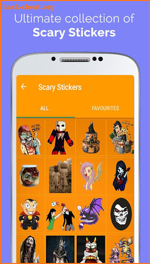 Halloween Stickers - Spooky Pumpkin Stickers screenshot