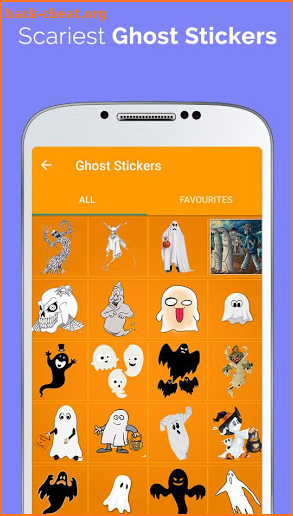Halloween Stickers - Spooky Pumpkin Stickers screenshot