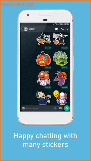 Halloween Stickers WAStickerApps screenshot