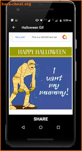 Halloween Stickers,gif and Cards screenshot