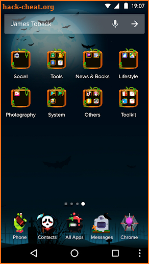 Halloween Theme for Android FREE screenshot