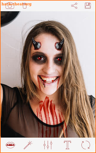 Halloween Vampire Makeup 🧛🏻‍♀️ screenshot