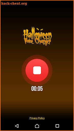 Halloween Voice Changer - Scary Sound Effects screenshot