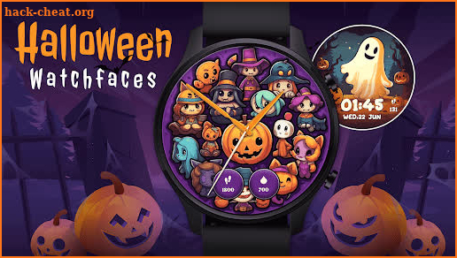 Halloween Watch Faces -Pumpkin screenshot