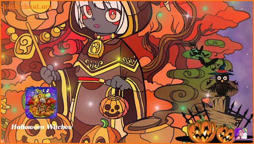 Halloween Witches：Color Master screenshot