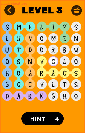 Halloween Word Search Free screenshot