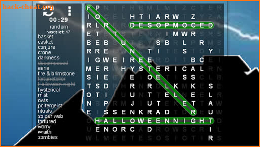 Halloween Word Search Puzzles screenshot