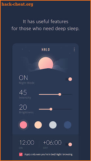 HALO – Bluelight Filter, Night Mode, Anti-Glare screenshot