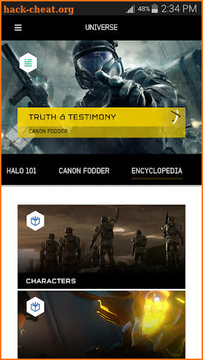 Halo Channel screenshot
