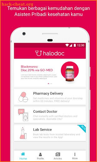 Halodoc - Doctors, Medicine & Labs screenshot