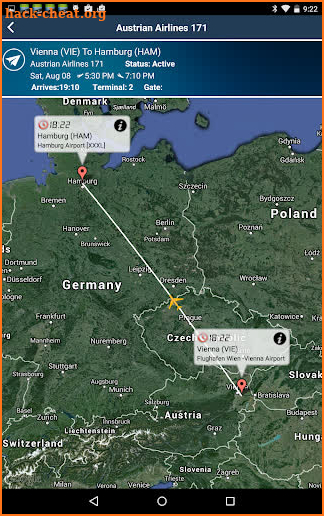 Hamburg Airport Pro -Radar HAM Flight Tracker screenshot